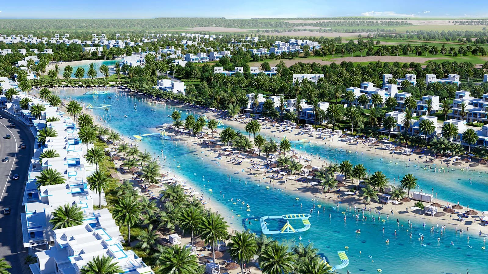 DAMAC Lagoons official community hero